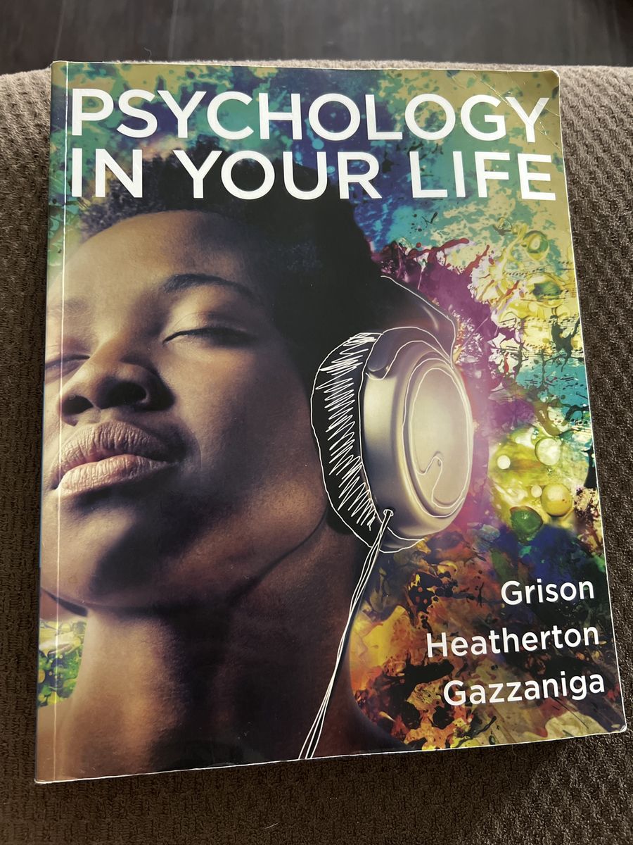 Psychology in your life textbook
