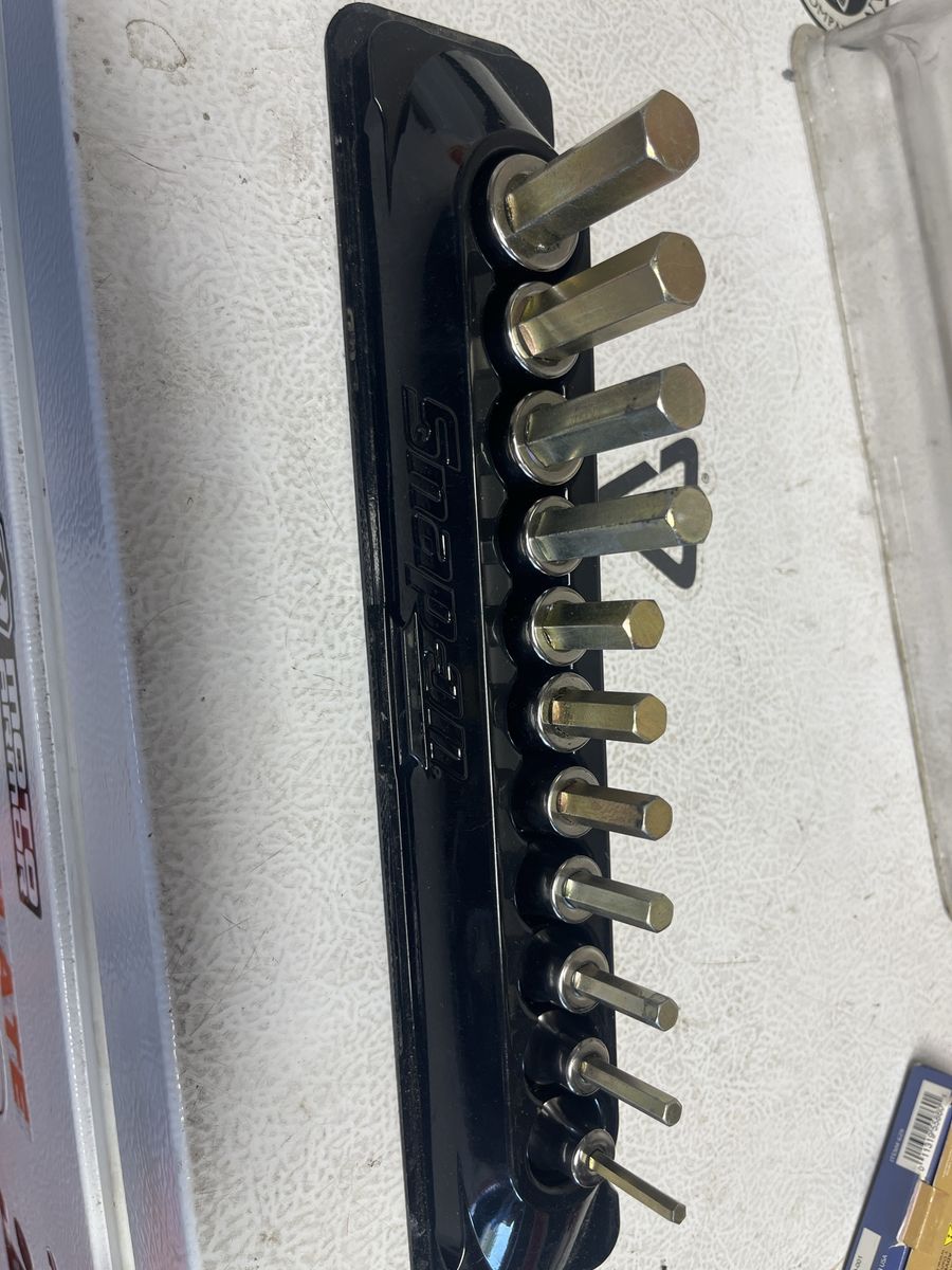Snap-on Hex Bit Socket Set with Storage Tray