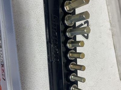 Snap-on Hex Bit Socket Set with Storage Tray