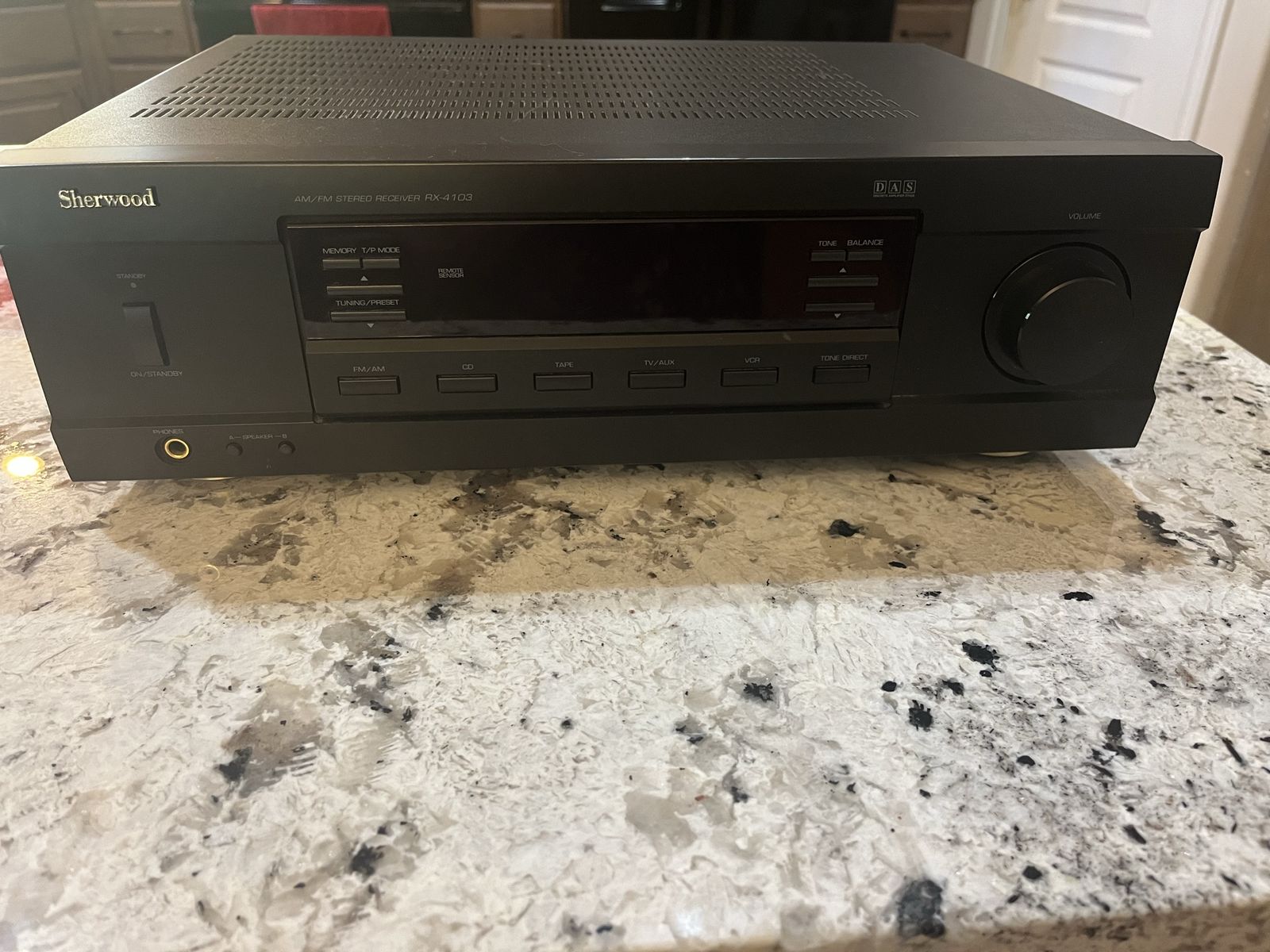 Sherwood RX-4103 AM/FM Stereo Receiver - Black Audio Component