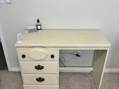Desk/ nursery changing table