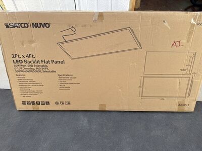 Satco 2'x4' Led Backlit Panel