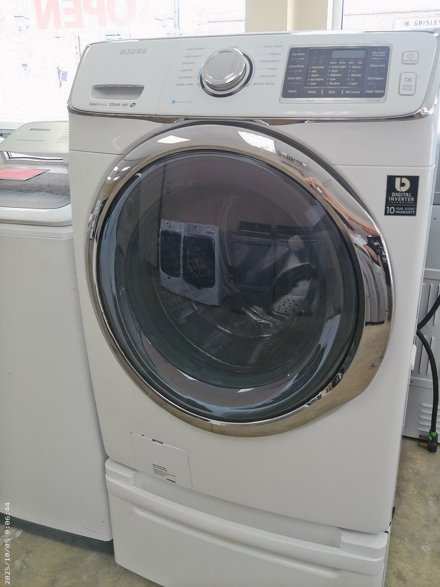 Front Load Washer with Pedestal~Works Great~90 Day Guarantee