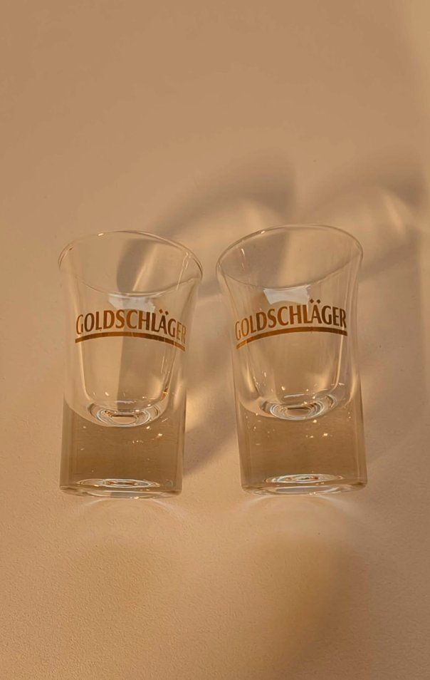 Goldschlager shot glasses