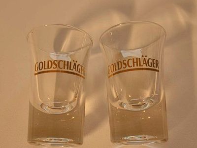Goldschlager shot glasses