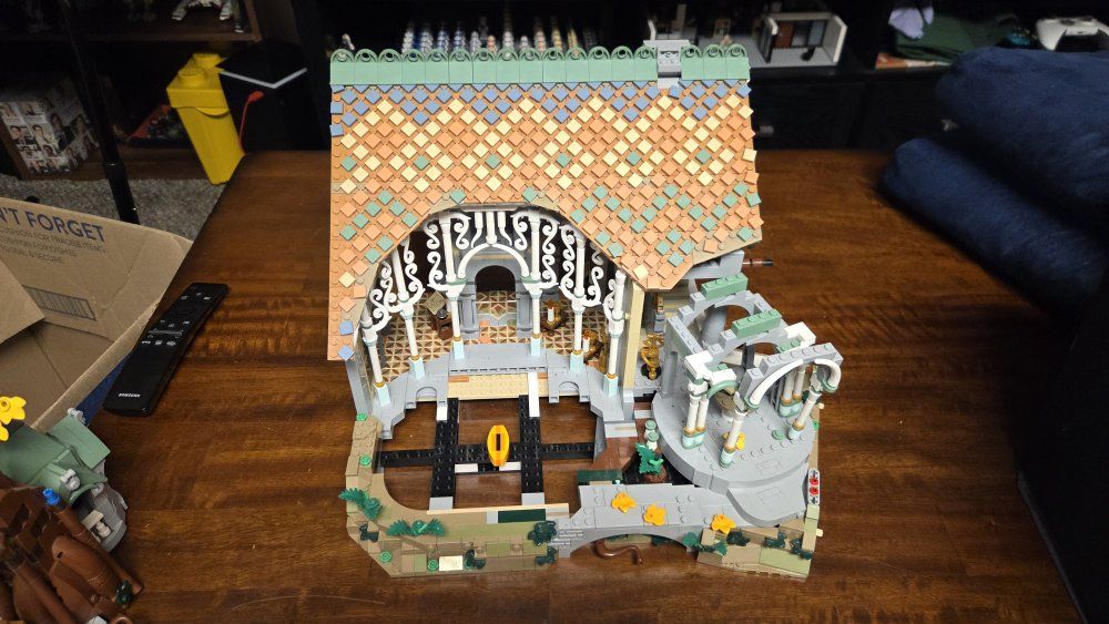 lego LOTR rivendell no minifigures