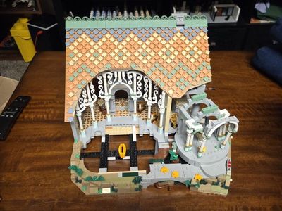 lego LOTR rivendell no minifigures