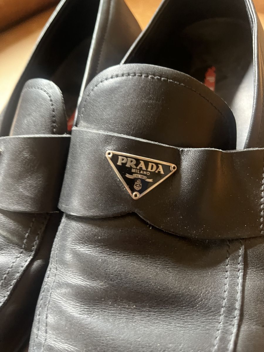 Prada Leather Shoes.