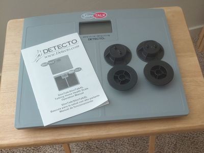 Detecto SlimTalk Talking Scale - Bilingual (English / Spanish)
