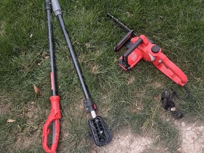 Craftsman Corded Pole Saw - 10-Inch Bar with Extension Pole
