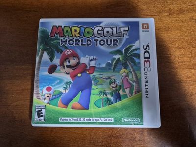 Mario Golf: World Tour (Nintendo 3DS) US Version - Authentic - Tested