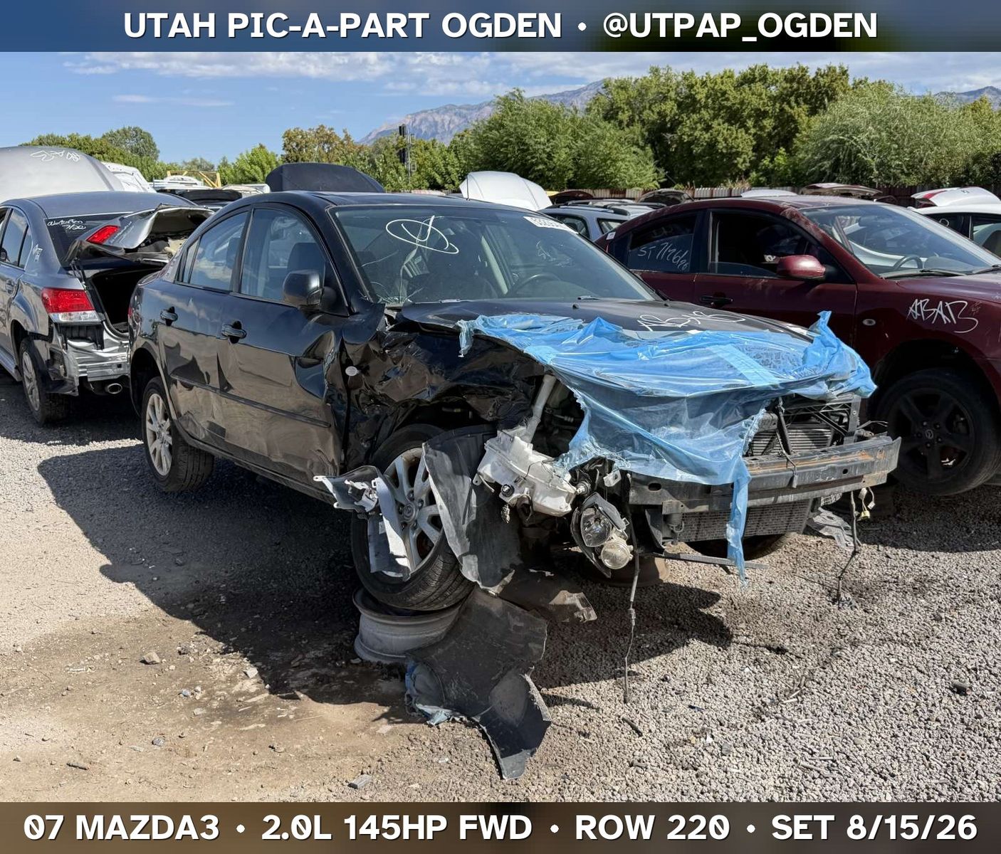 Just In! 2007 Mazda Mazda3 Parts - UTPAP Ogden