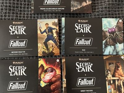 Magic secret lair full atomic collection fallout