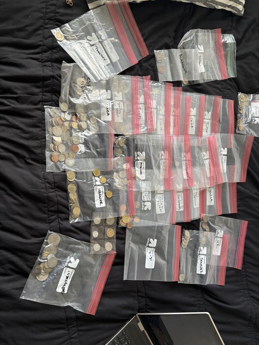 Coins for all over the world