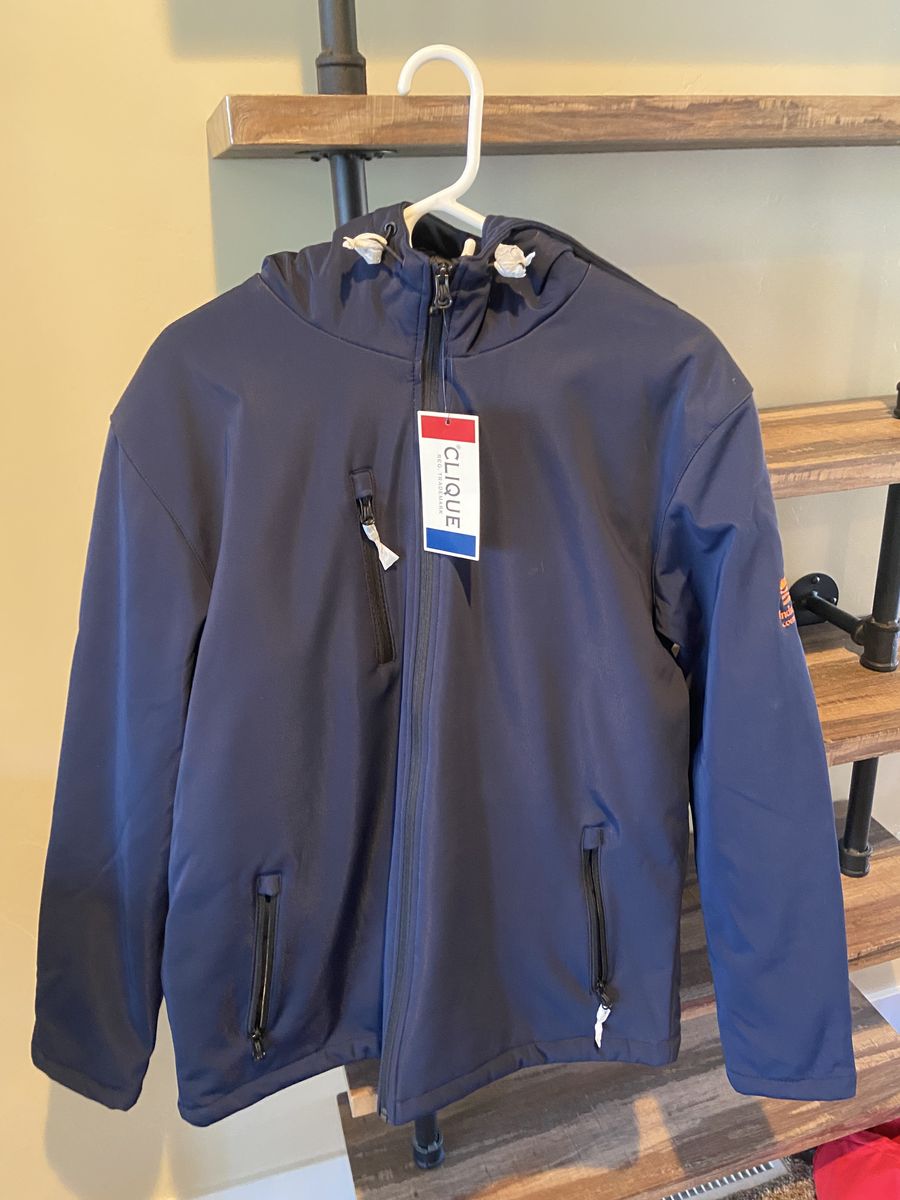 Jackets - Rain Shell Jacket (Red) and Insulated Hooded Jacket(Blue) - Columbia and Clique