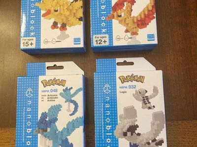 Nanoblock Pokemon Building Blocks