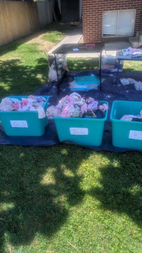 Assorted Baby Clothing Bundles (0-3 Months, 3-6 Months, 6-9 Months)