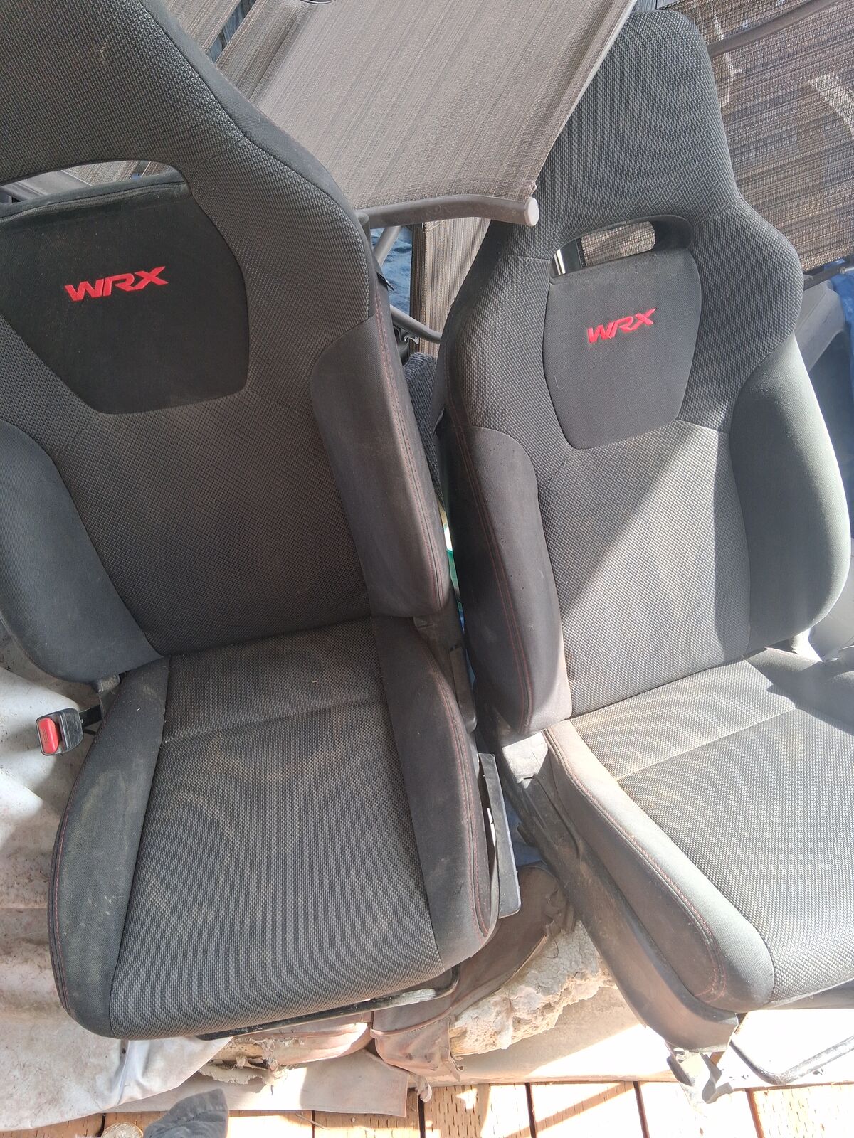Subaru wrx seats