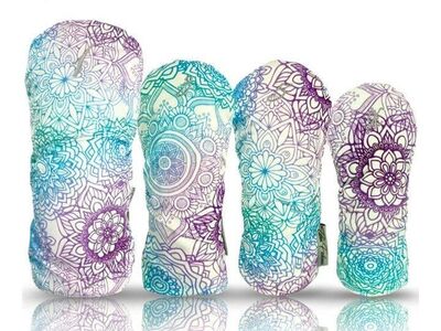 New in Package! 4pk Designer Golf Club Covers