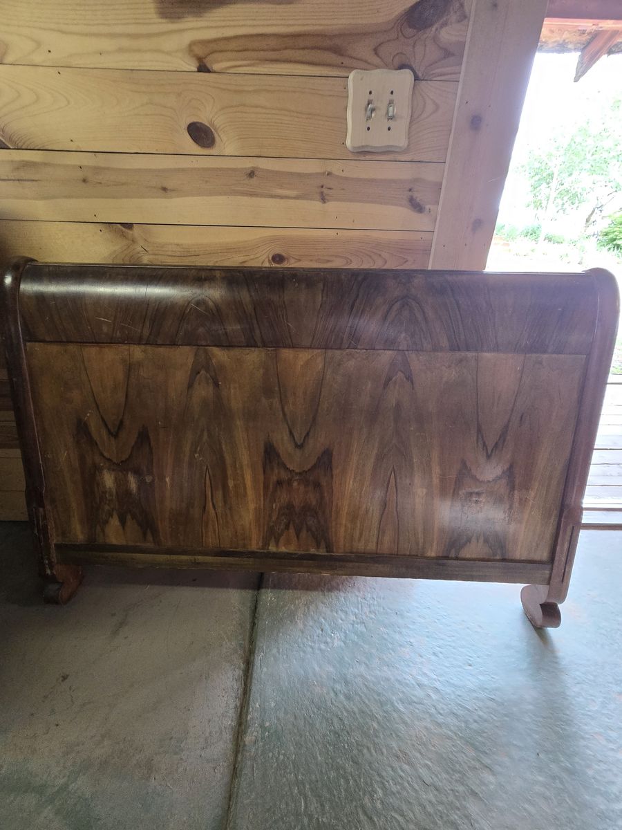 Vintage Wooden Headboard