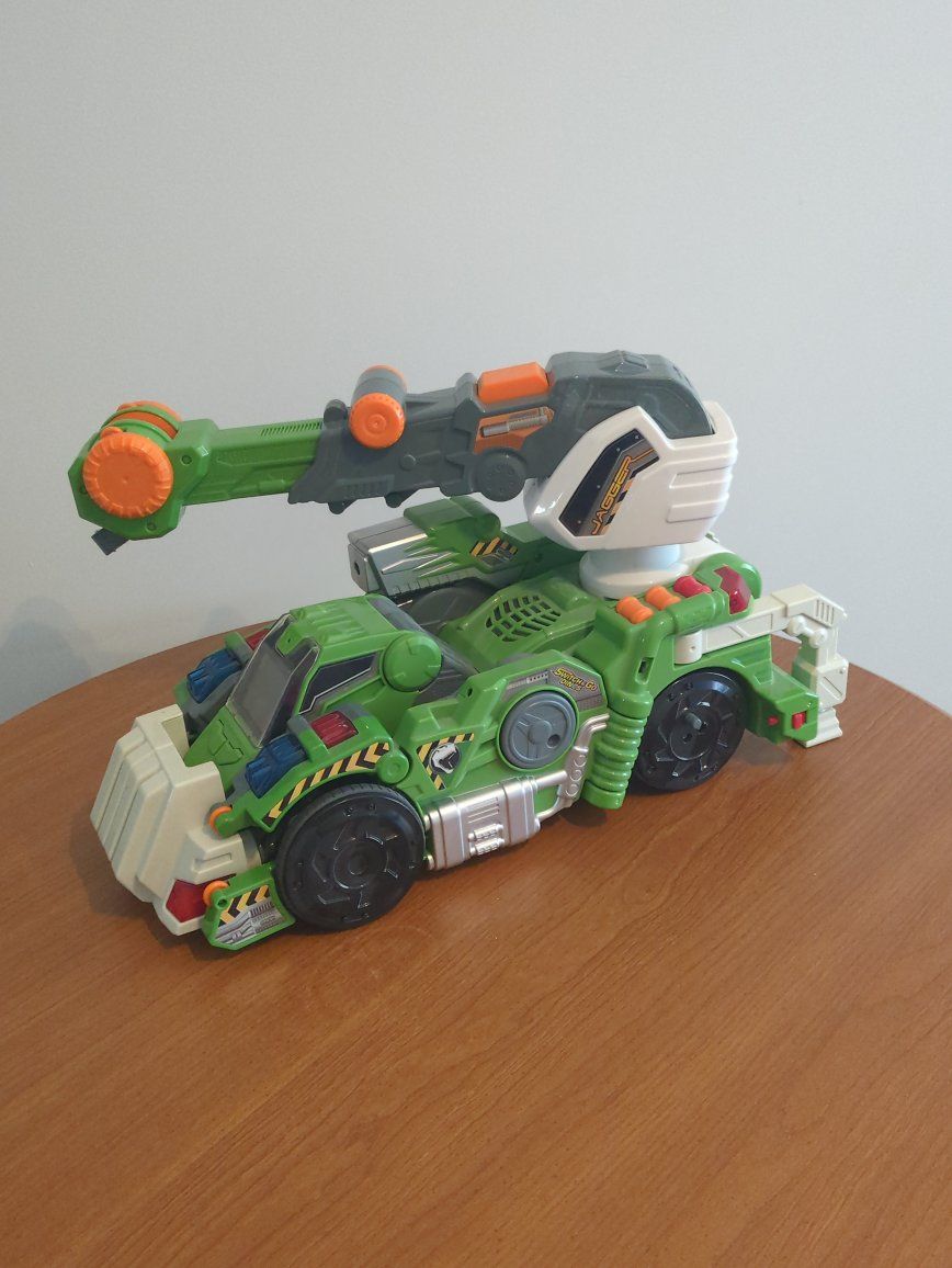 VTech Switch & Go Dinos Jagger T-Rex Cranesaurus Transforming Toy