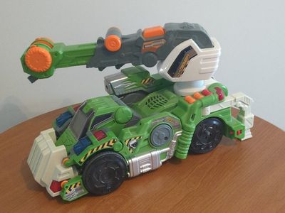 VTech Switch & Go Dinos Jagger T-Rex Cranesaurus Transforming Toy