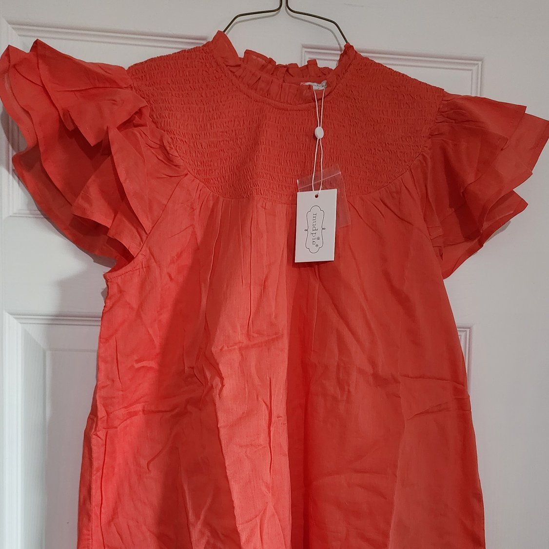 Mud Pie Women's S Women's Bowers Smocked Dress