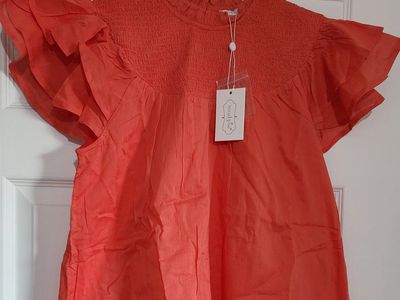 Mud Pie Women's S Women's Bowers Smocked Dress