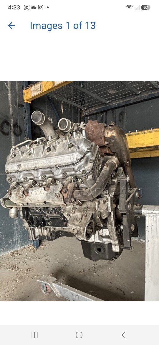 6.6L Duramax V8 diesel engine