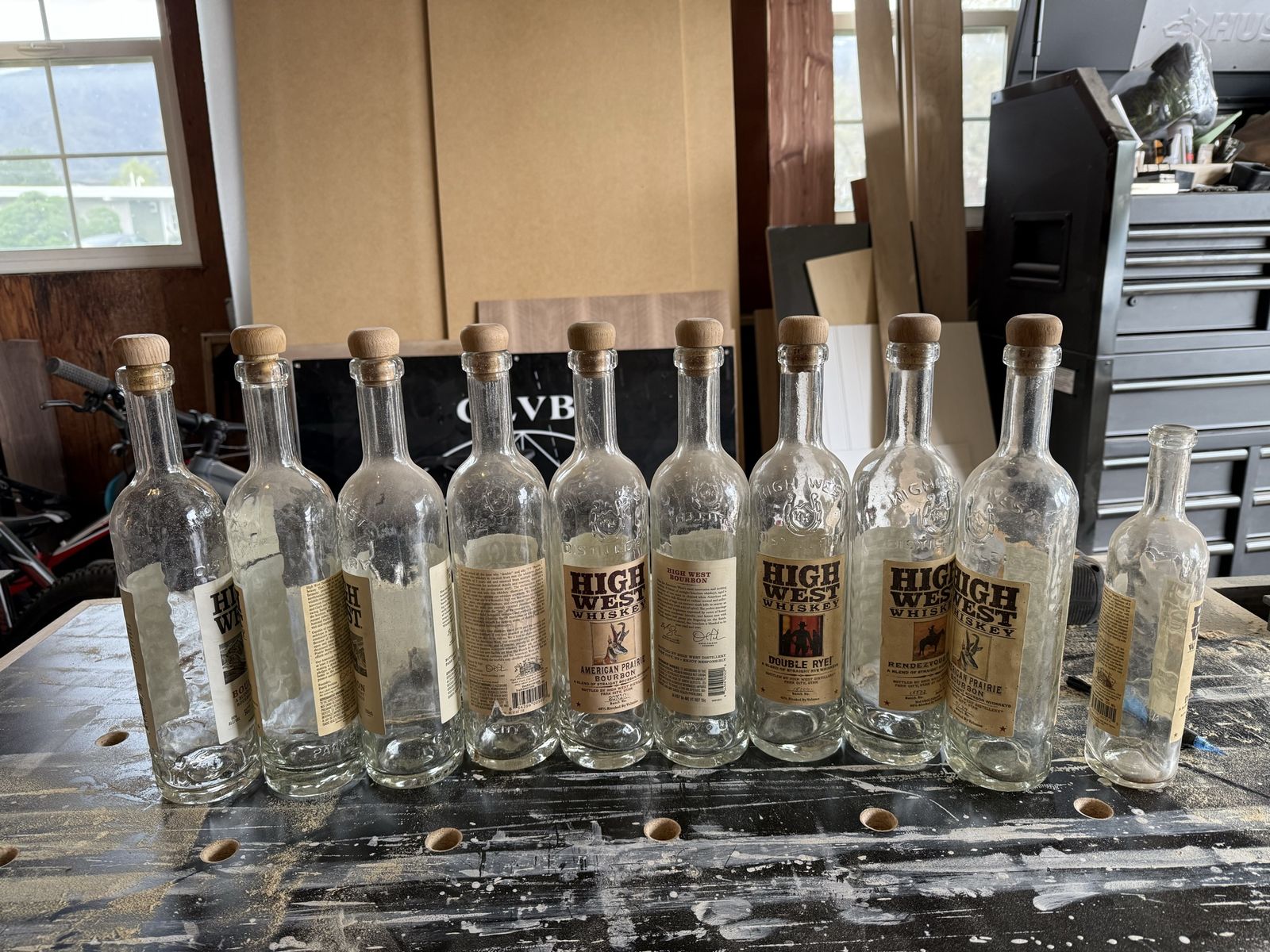 High West Wiskey Bottles