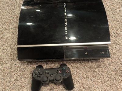 Sony PlayStation 3 PS3 Console CECHH01 with Controller and Power Cable