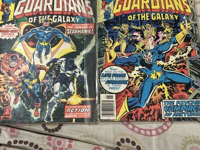 9 vintage Marvel Comics