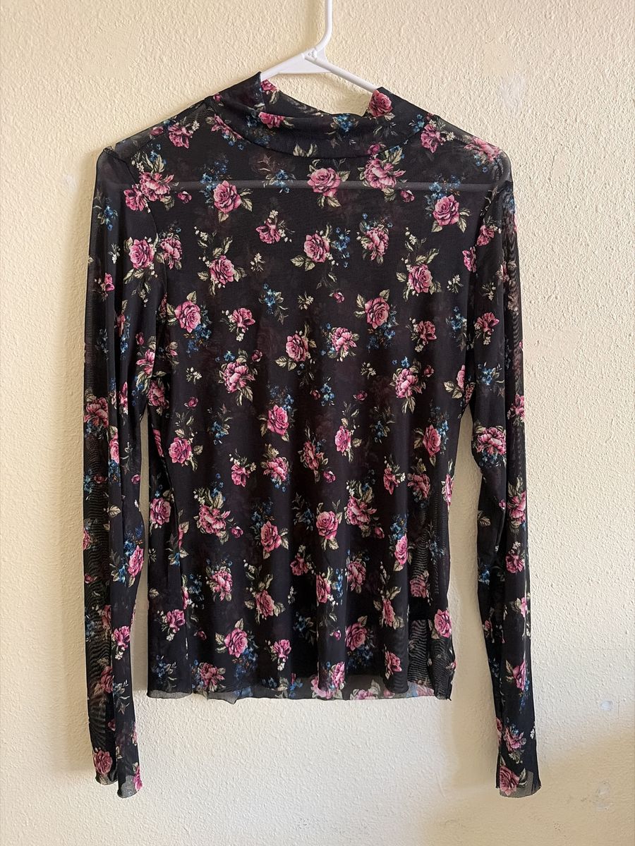 XL AFRM woman’s see through top
