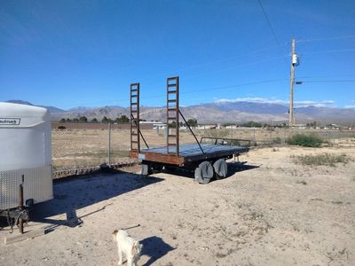 Wide Flatbed Trailer
