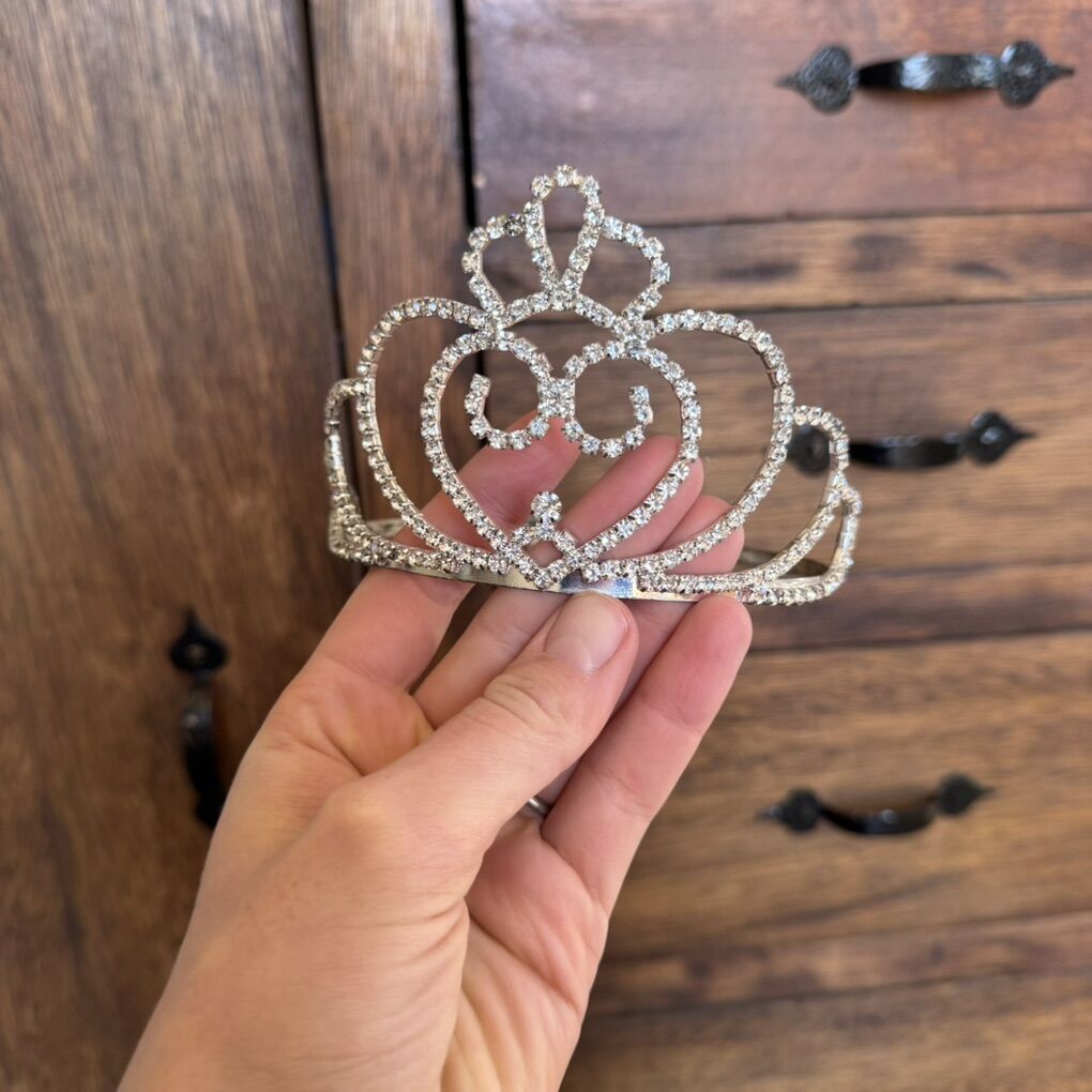 Rhinestone Crystal Tiara Crown Wedding Bridal Prom