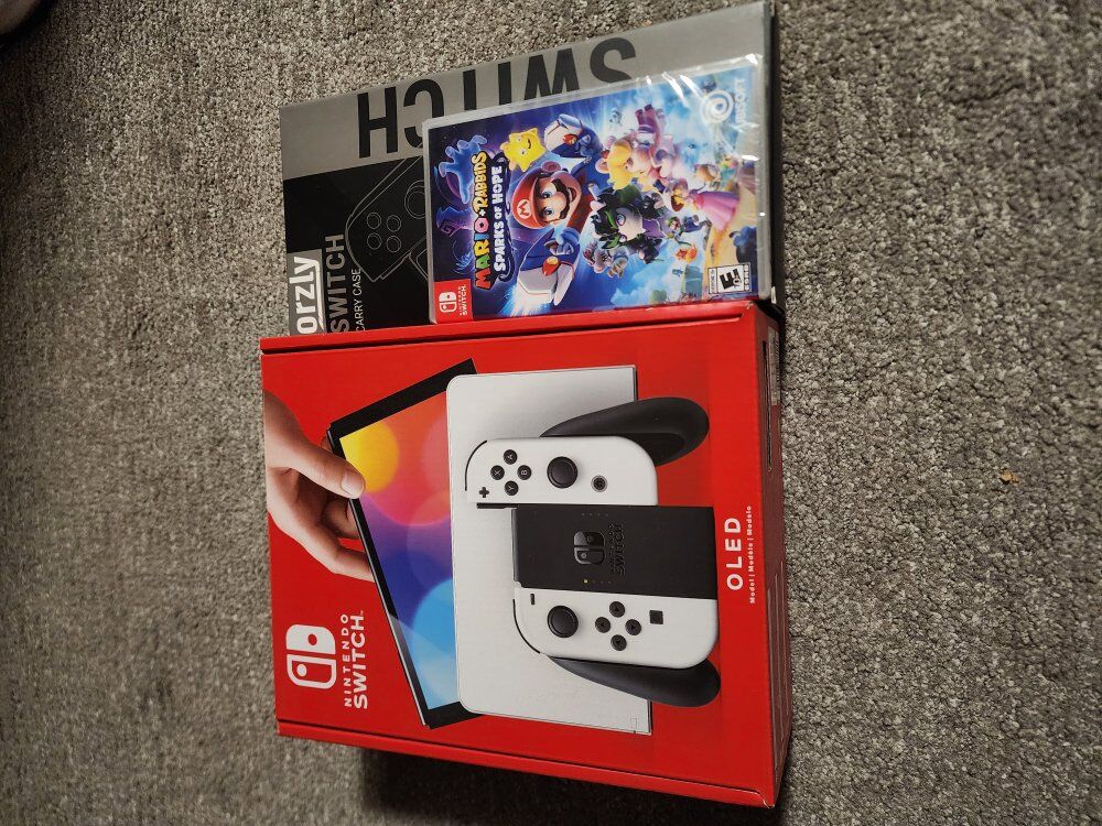 Nintendo Switch OLED, Mario Rabbids Sparks of Hope