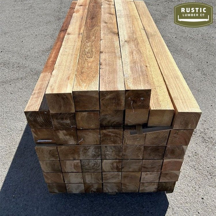 6x6 Rough Sawn Japanese Cedar Posts – Select Grade