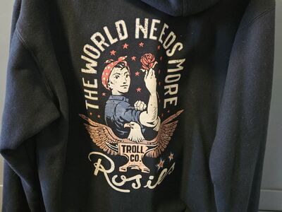 Womens troll hoodie