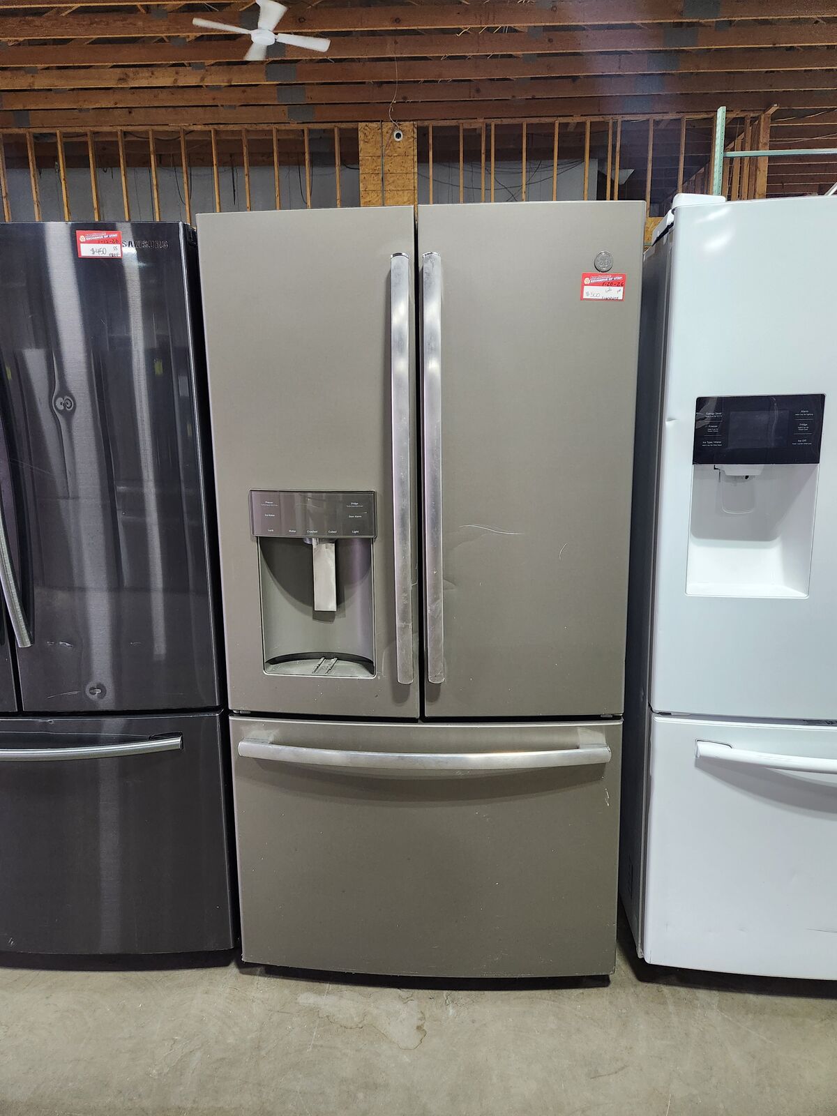 NICE GE FRENCHDOOR FRIDGE! W-WARRANTY