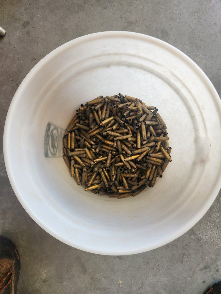 Brass Bullet Casings for Reloading 223 caliber