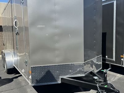 Wells Cargo FastTrac Enclosed Cargo Trailer - Tandem Axle, Rear Ramp Door