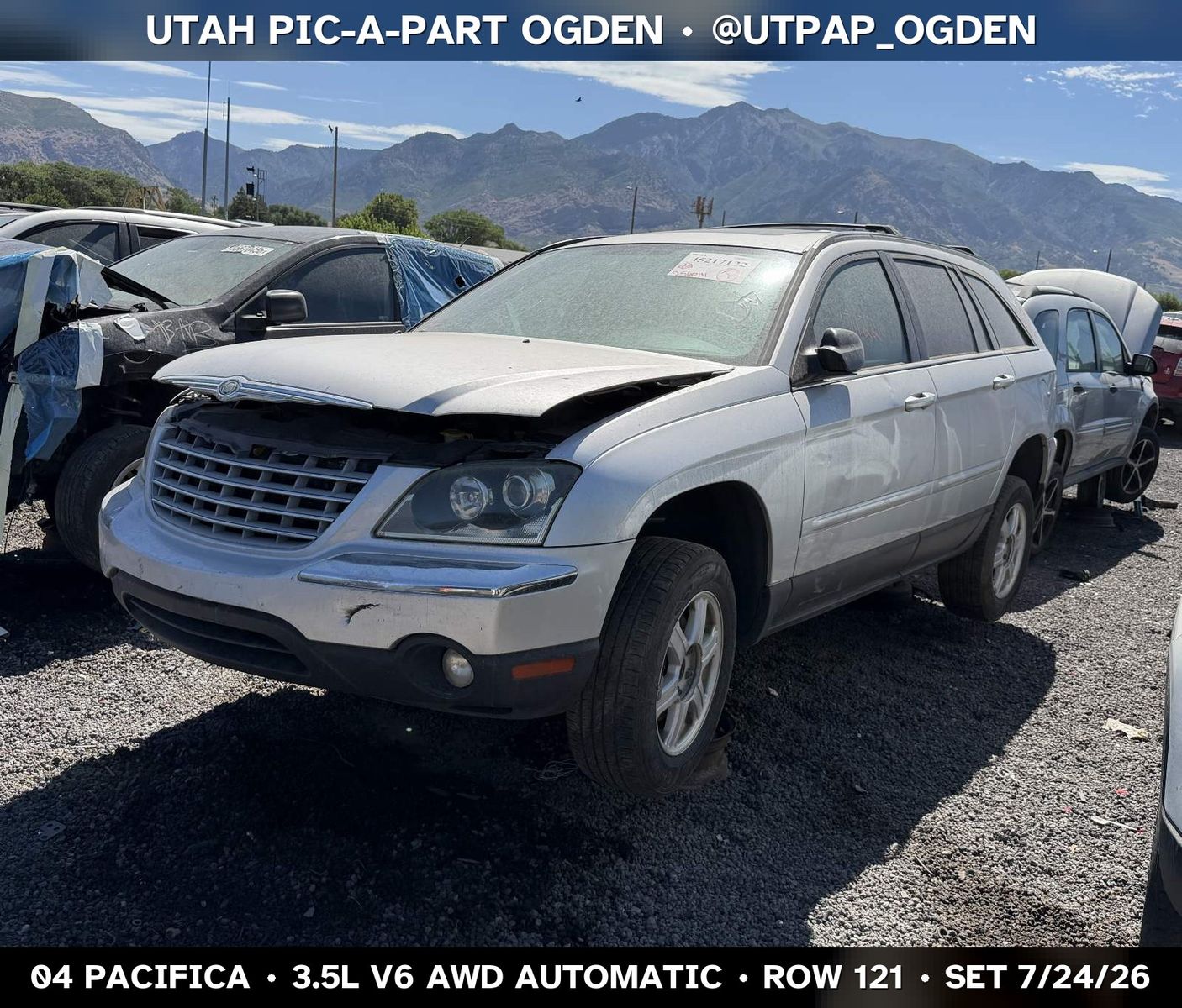 New Arrival - 2004 Chrysler Pacifica Parts - UTPAP Ogden