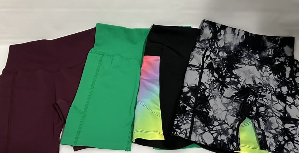 New Victoria Secret Pink Lot Of 4 Bike Shorts Sz S