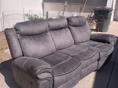 Couch and ottoman chair