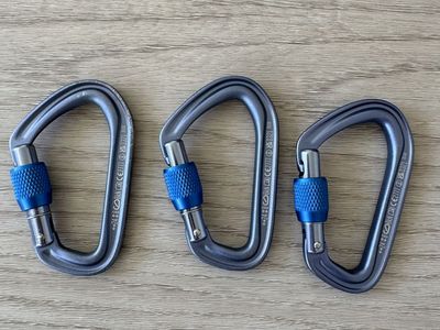 Black Diamond Locking Carabiners