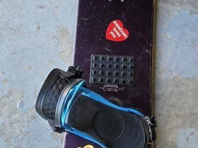 Snowboard with Union Bindings - Adult Ski/Snowboard Gear 158