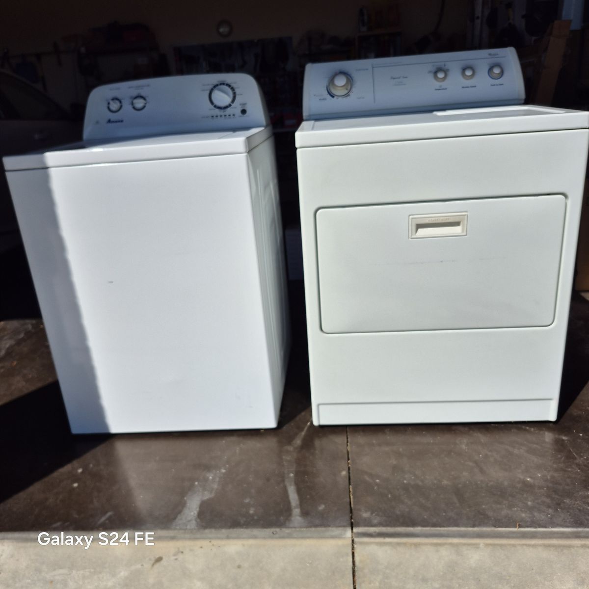 Clothes Washer and Dryer