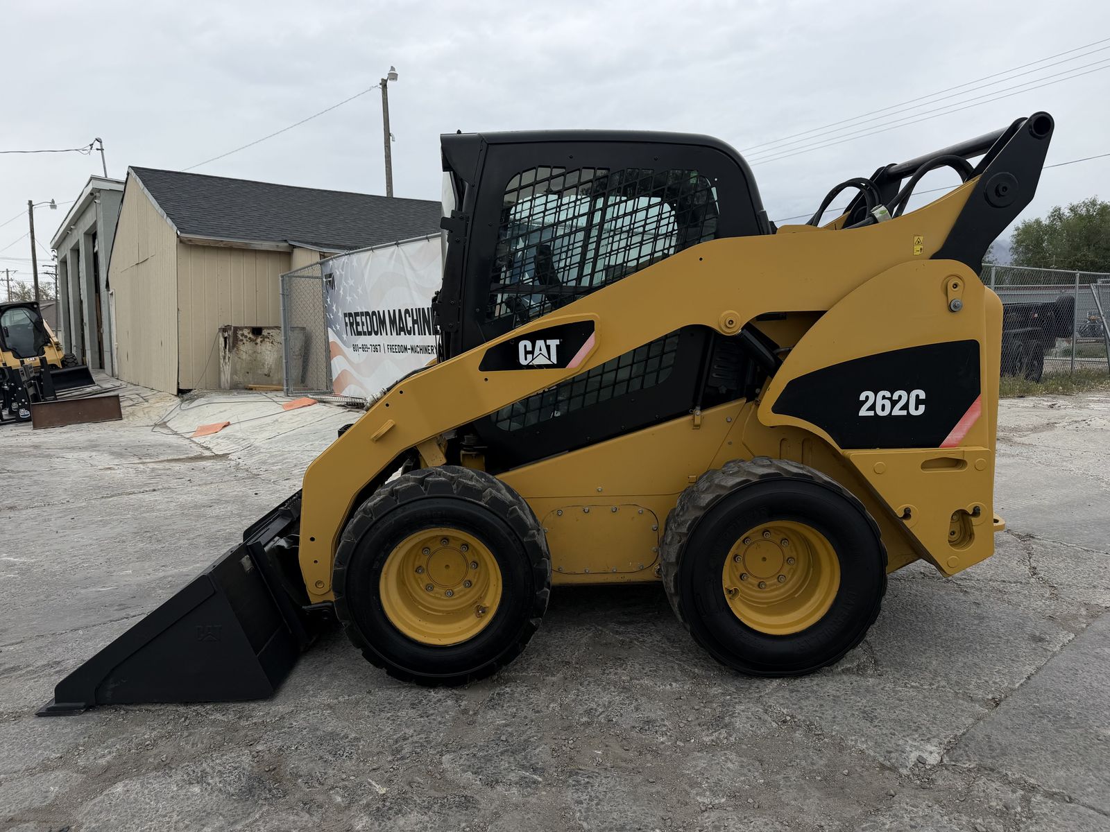 Cat 262C Skidsteer Loader Tractor Ready To Work