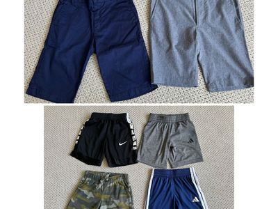 Boys size 8 shorts dress and casual $5 each