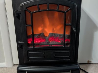 Electric Fireplace Heater – Stove Style